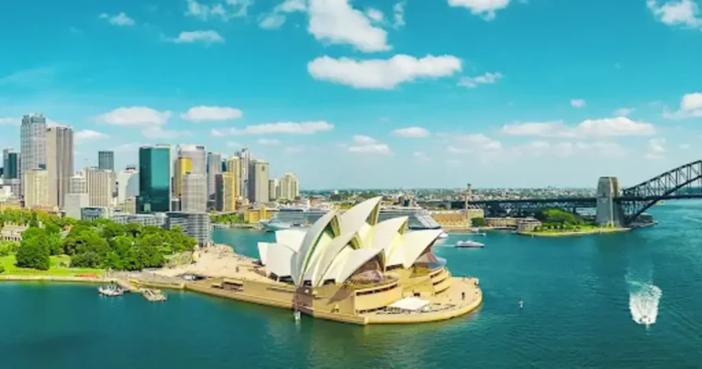 Australia student visa process 2025: A view of Sydney, a potential study location-Zylentrix