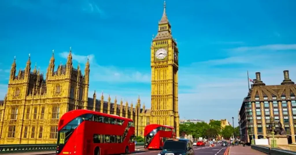 Zylentrix: Cost of study in UK: Big Ben and Palace of Westminster.