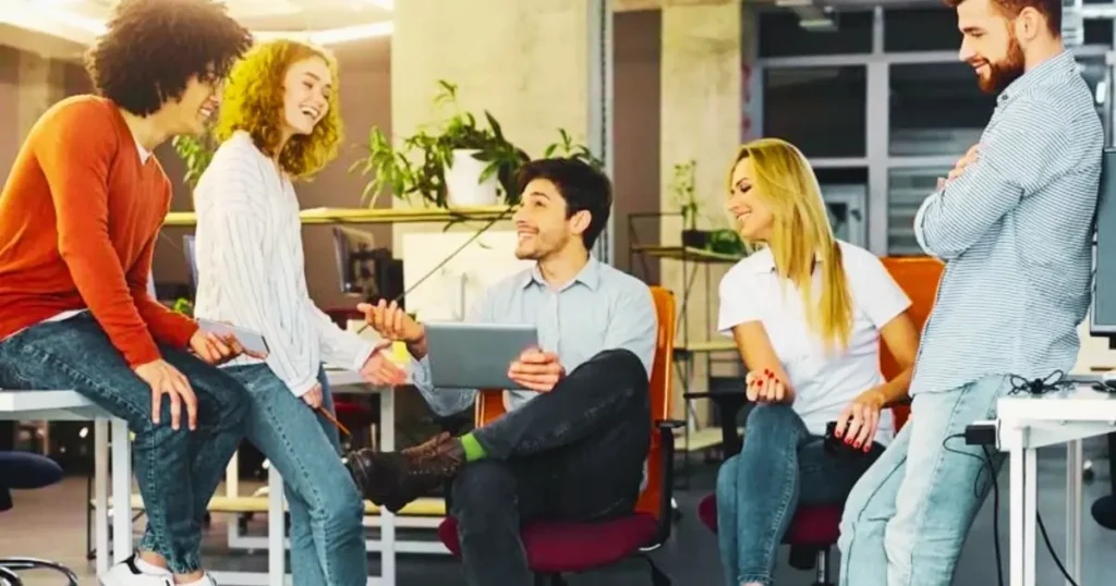 Socializing to overcome culture shock and homesickness.